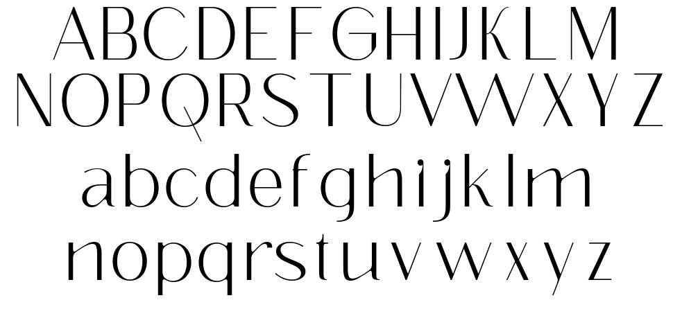 Eleganto Sans font specimens