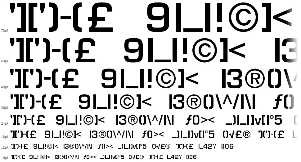 Elite font Waterfall