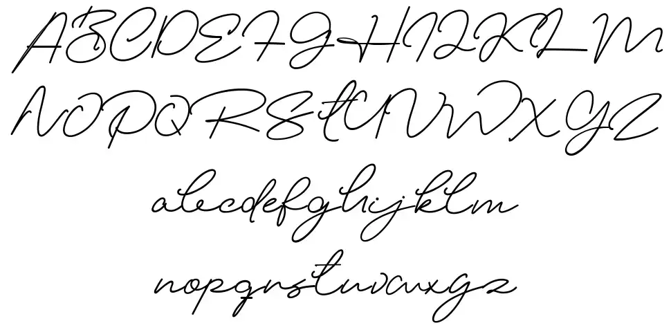 Elizanyfont specimens