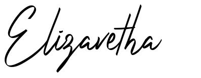 Elizavetha schriftart