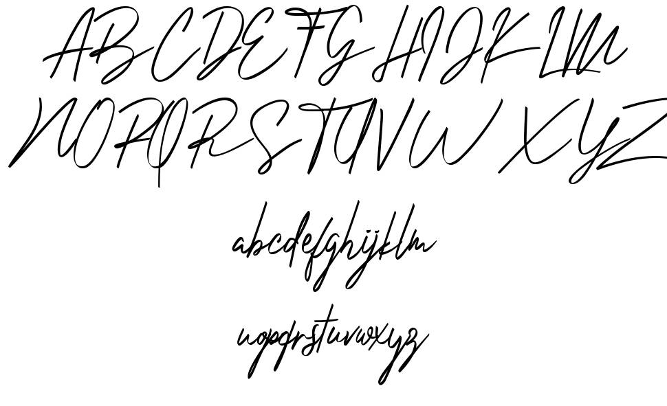 Elizavetha schriftart vorschau