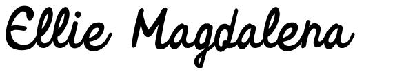 Ellie Magdalena шрифт