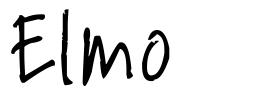 Elmo шрифт