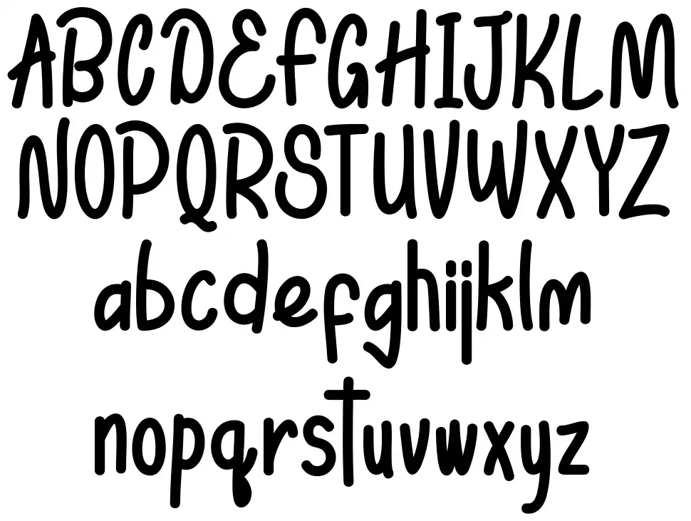 Elyn Alina font specimens