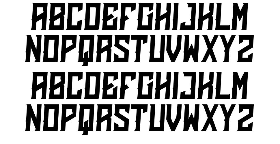 Emberclaws font