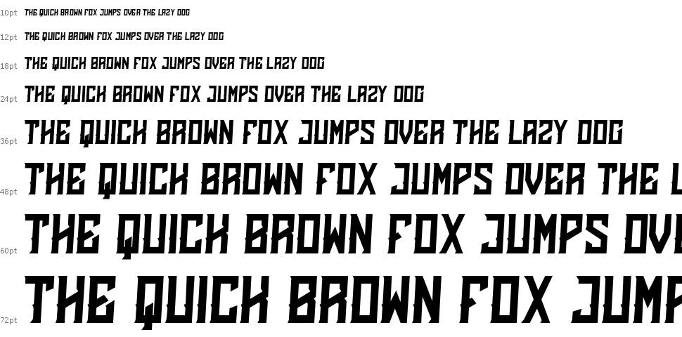 Emberclaws font Şelale
