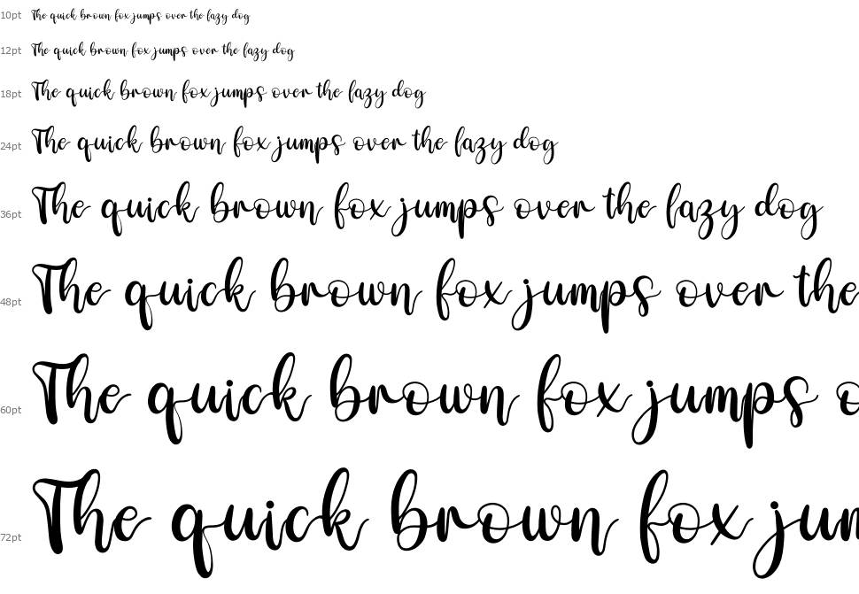Emely Love font Waterfall