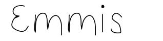 Emmis font