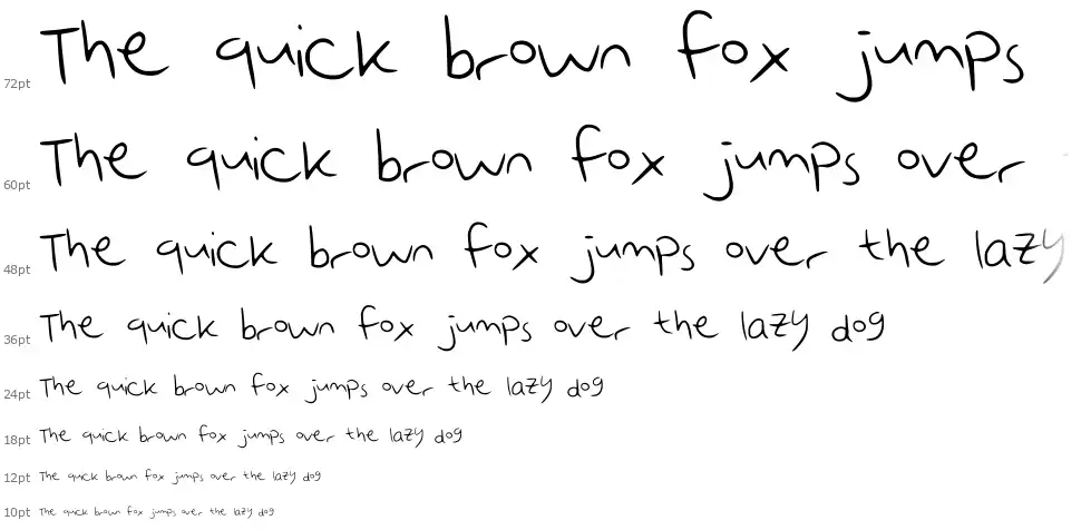 Emobotfont waterfall