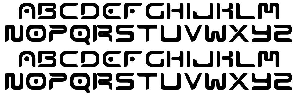 Emophonic font specimens