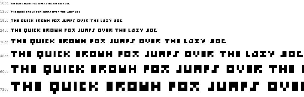 Emp_Pix font Şelale
