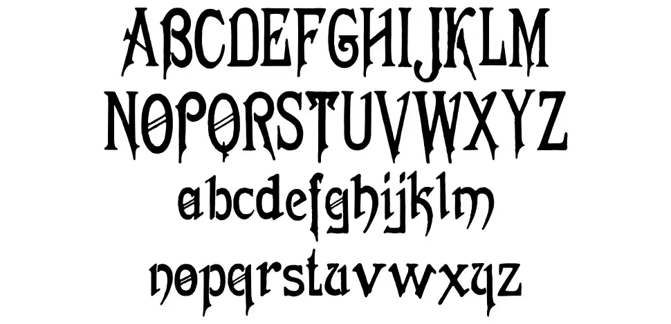 Empire 1887font specimens