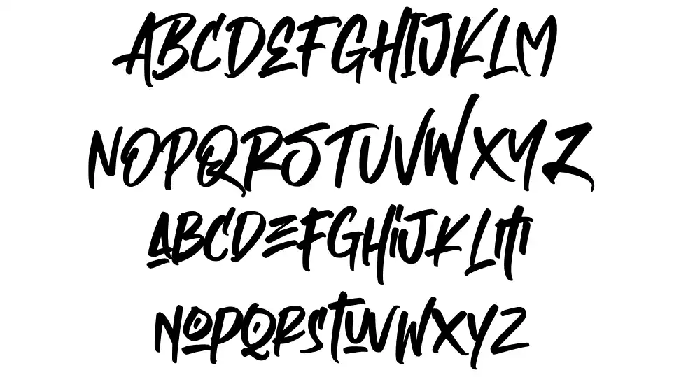 Empires font Örnekler