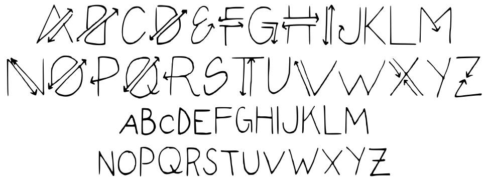 Empyrean font Örnekler