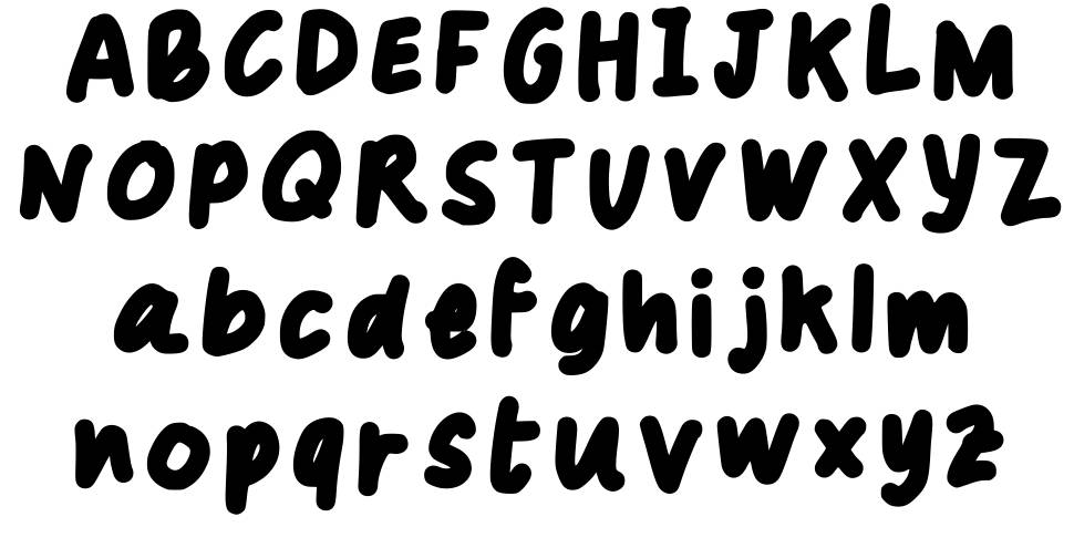 Emu font Örnekler