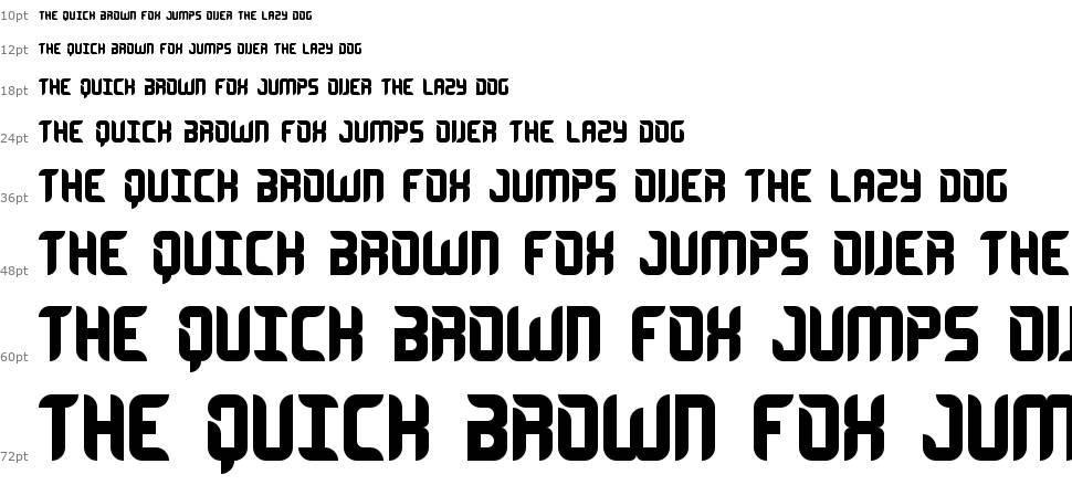 Encrypted font Waterfall