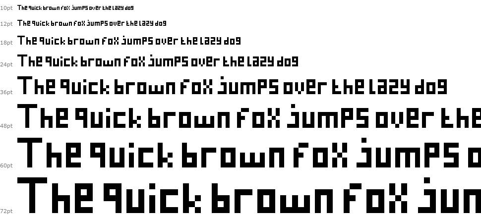 Endlesstype font Şelale