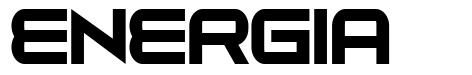 Energia font