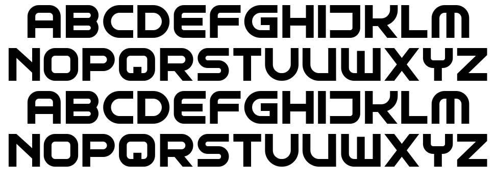 Enfolding font specimens