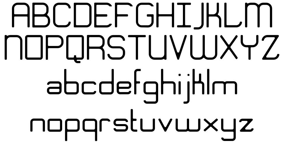 Engadi font specimens