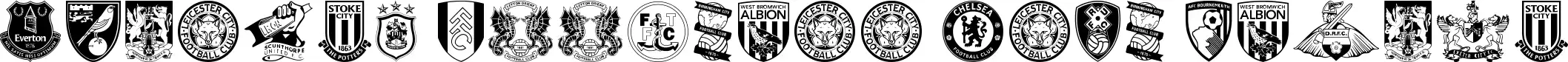 English Football Club Badges