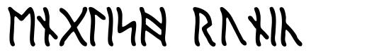 English Runic carattere