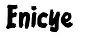 Enicye schriftart