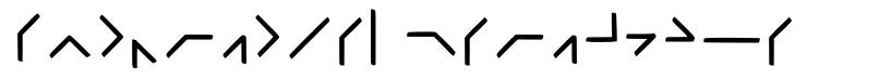 Enigmailed Semaphore 字形