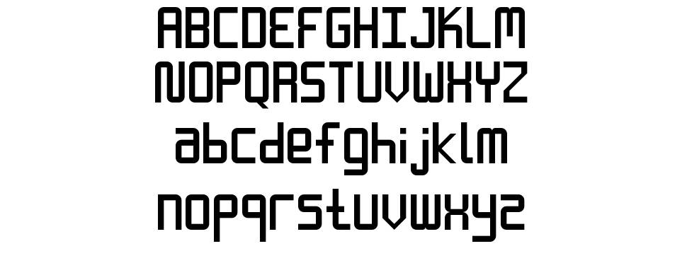 Enlatique Rounded font Örnekler