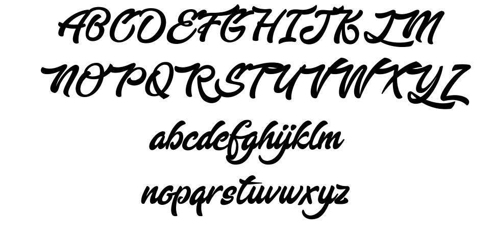 Enlighten your Destiny font Örnekler