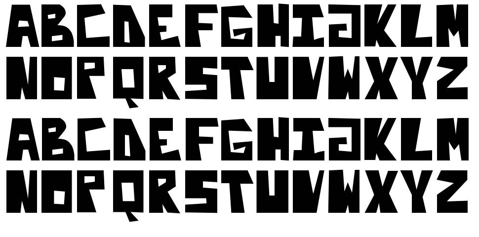 Enliteleo font specimens