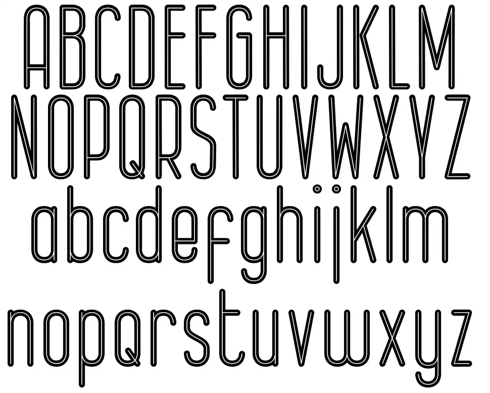 Epicentrumfont specimens