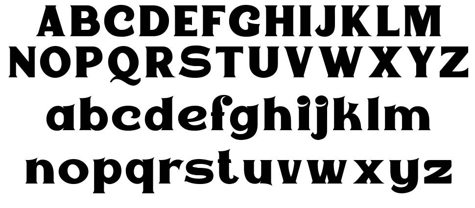 Epicgant font Örnekler