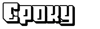 Epoxy шрифт