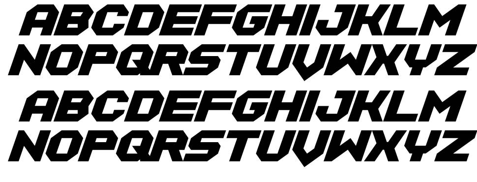 Equalize font specimens