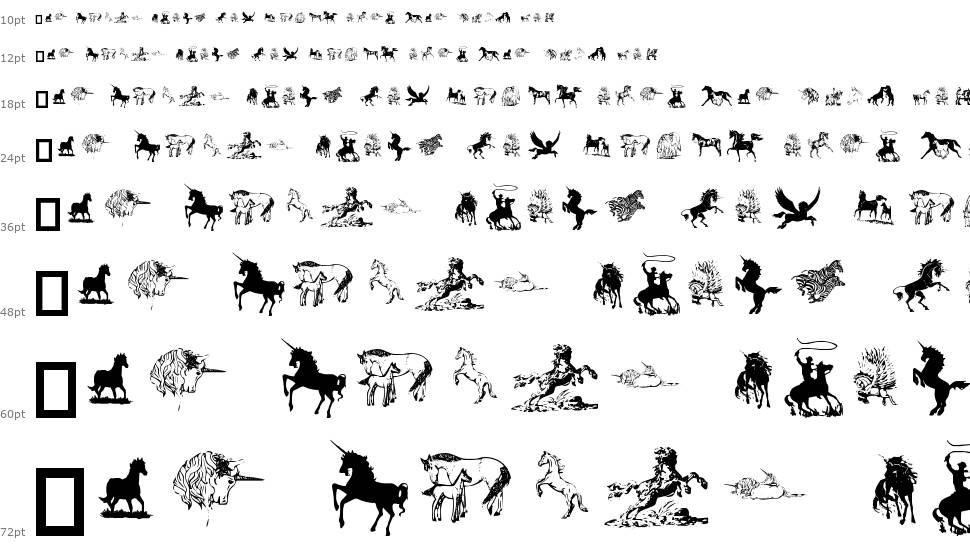 Equestrian font Сascata
