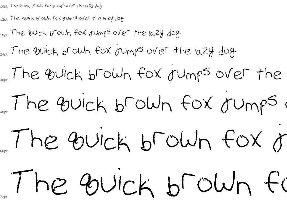 Erin's Handwriting шрифт Водопад