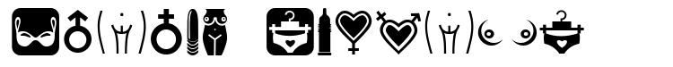 Erotic Symbols font