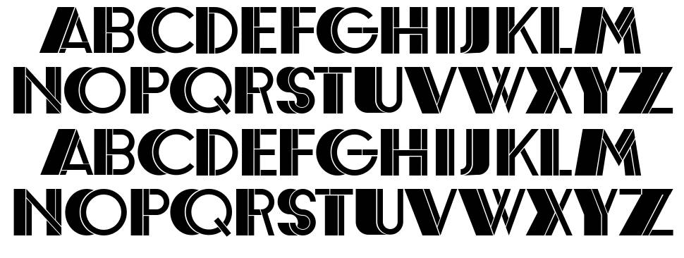 Erotica font specimens