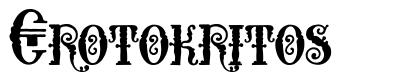 Erotokritos 字形