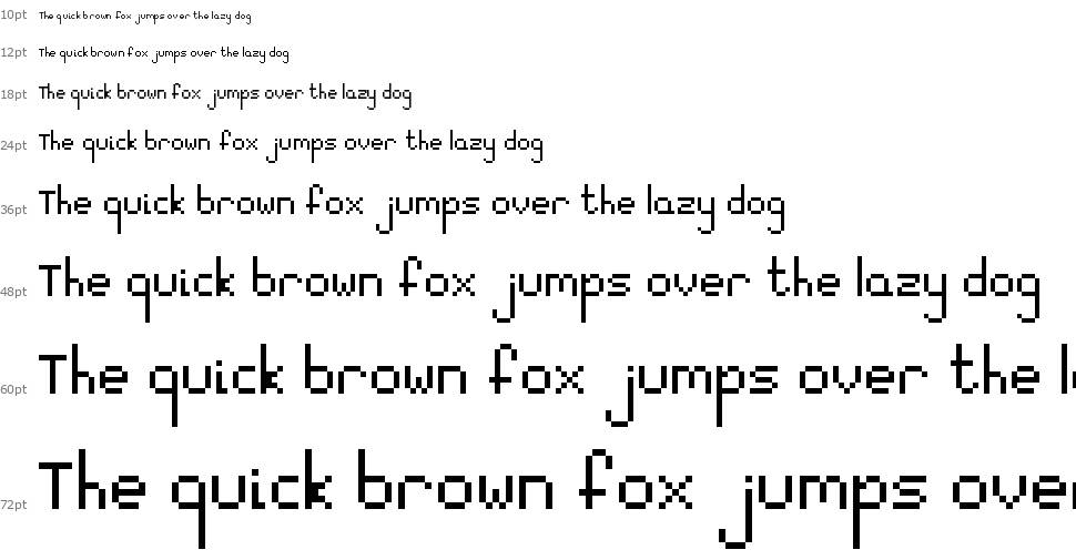 Essential font Waterfall