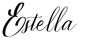 Estella шрифт