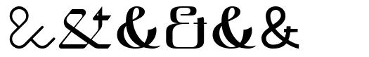 Etaday 字形