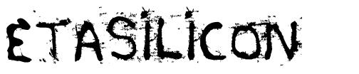 Etasilicon шрифт