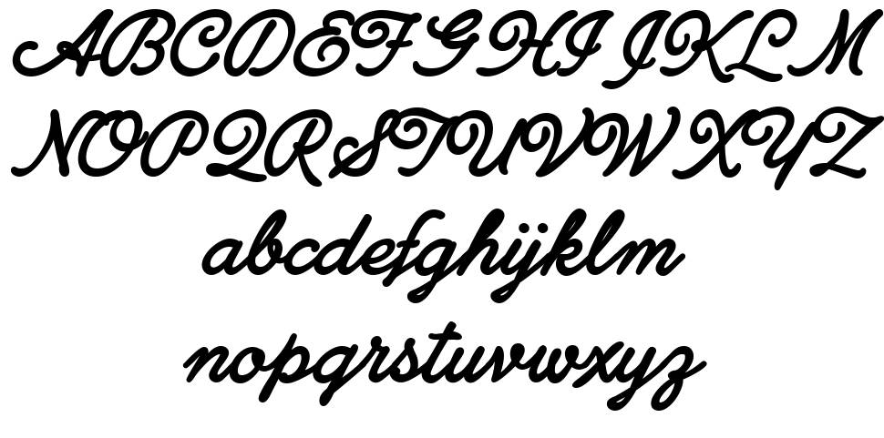 Ethernal font Örnekler