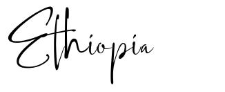 Ethiopia フォント
