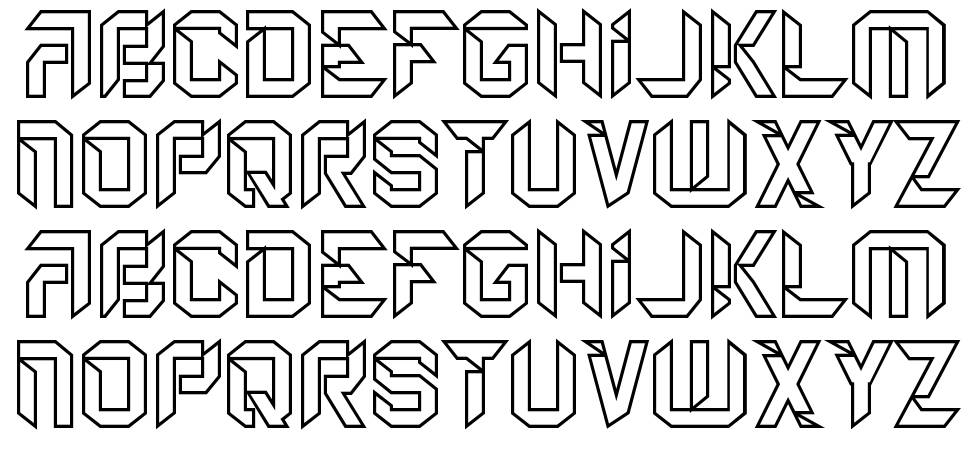 Etical font specimens