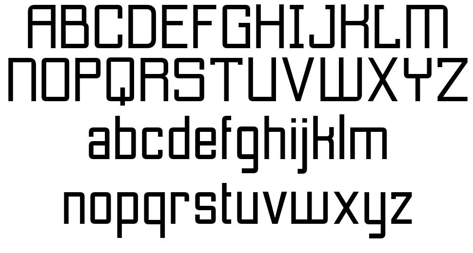 Etobicoke font specimens