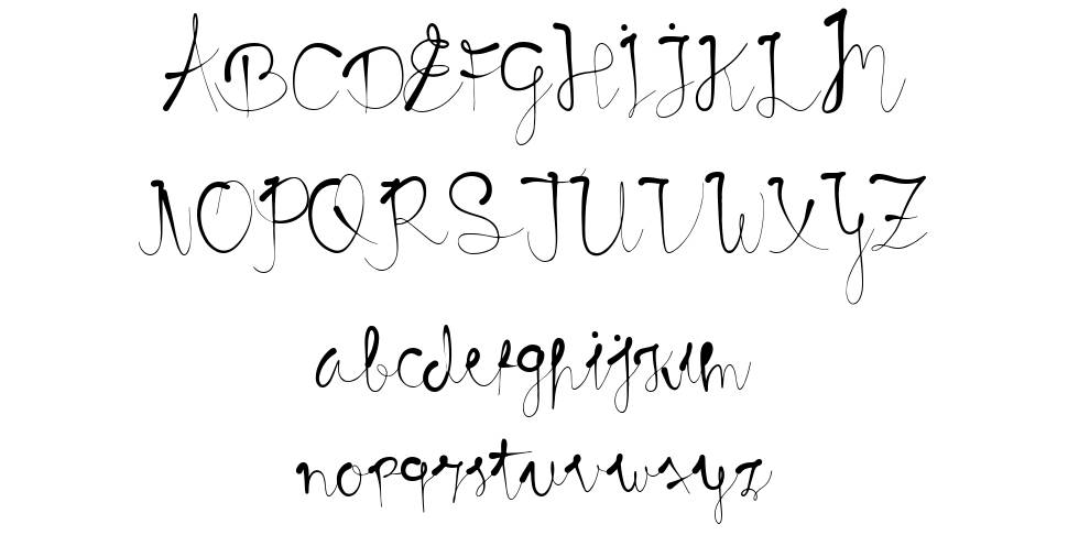 Etthiopian písmo Exempláře