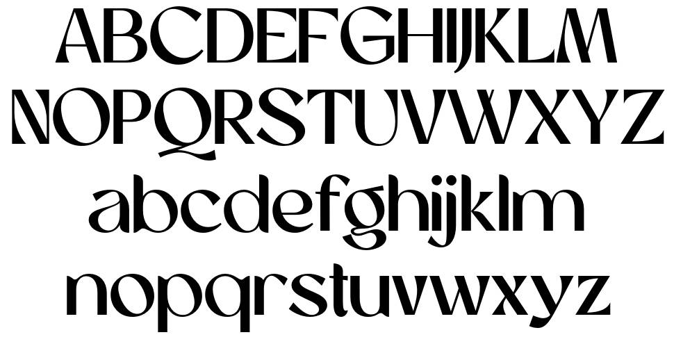 Eugusto font Örnekler